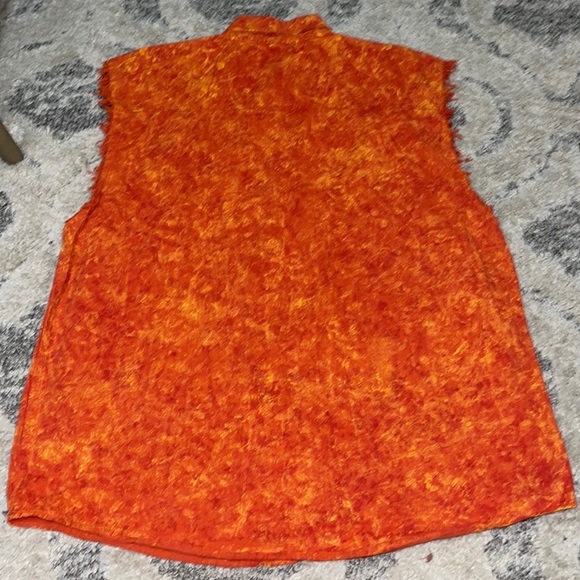 Hartley Dangerous  Armless Button Shirt Vest - Picture 2 of 6